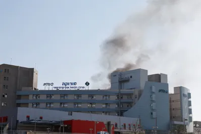 Un misíl iraní impactó contra un hospital en Israel
