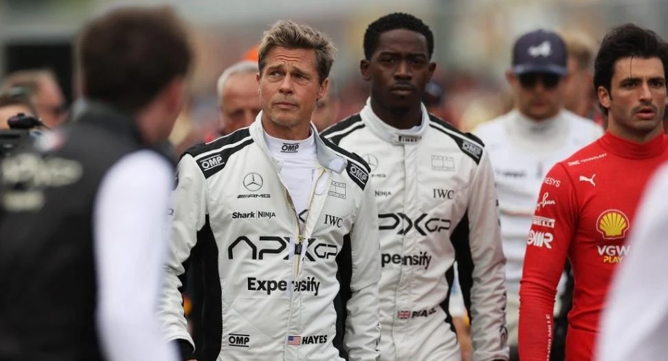 UN VETERANO QUE REGRESA. Brad Pitt, el protagonista de “F1: la película”.