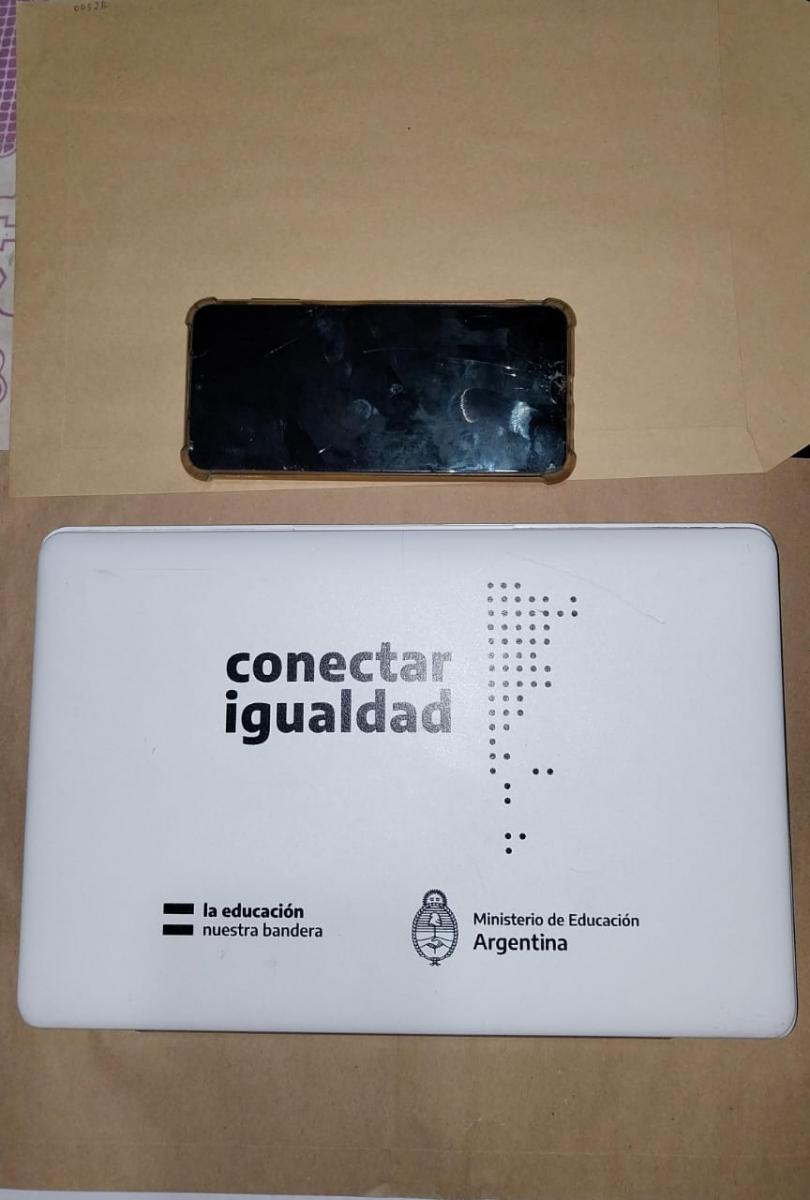 Lo que se secuestró durante el allanamiento de la Policía. 