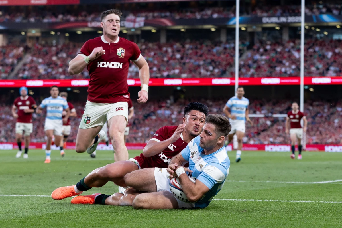 A toda velocidad: así fue el try de Cordero que le dio el histórico triunfo a Los Pumas contra los Lions