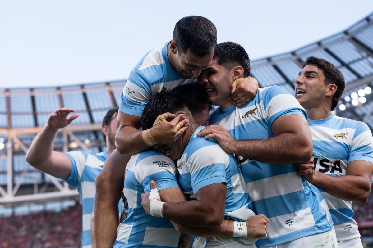 Los Pumas hicieron patria en el Día de la Bandera y vencieron a los British & Irish Lions en Irlanda