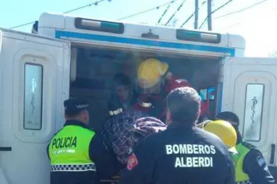 Rescatan a una mujer de 76 años con un cuadro de hipotermia en Alberdi