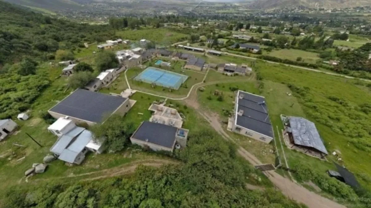 EN PUGNA. En el predio de La Quebradita que se disputa se ofrecen servicios de alojamiento a turistas.