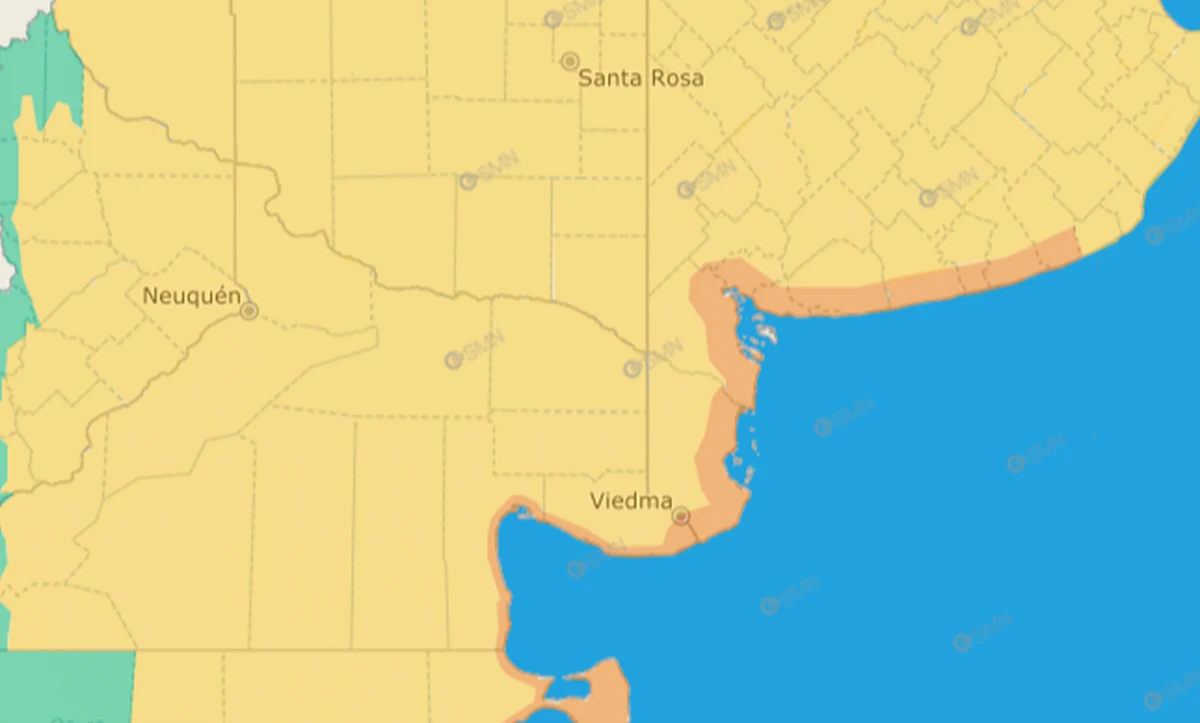 Alerta meteorológica: será un fin de semana con nevadas y vientos intensos