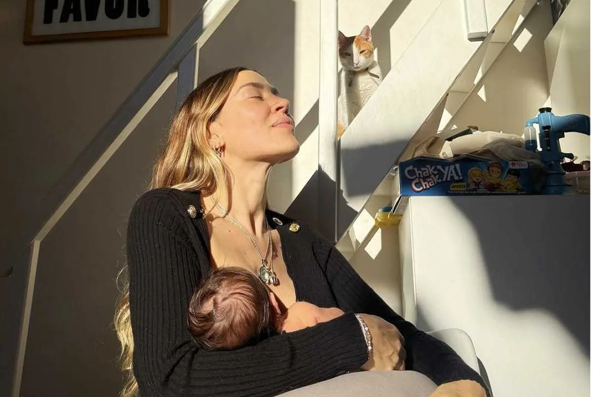 Jimena Barón fue mamá nuevamente y mostró las primeras fotos de Arturo