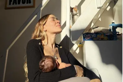 Jimena Barón fue mamá nuevamente y mostró las primeras fotos de Arturo