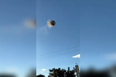 Tragedia en Brasil: un globo aerostático se prendió fuego y hay al menos ocho muertos