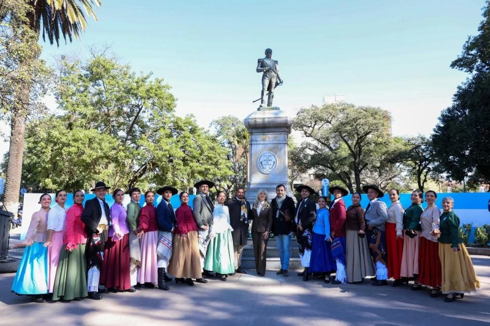 SIEMPRE PRESENTE. La intendenta Chahla destacó el compromiso belgraniano con la Patria.