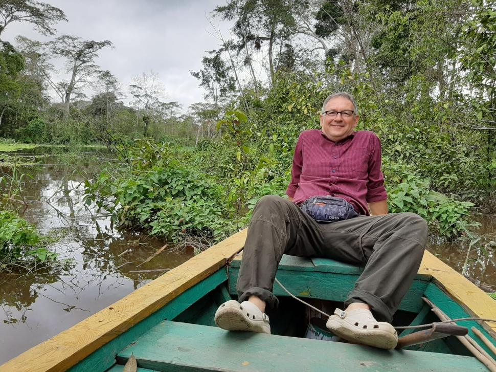 LO SALVAJE. En su viaje, estuvo con especies que no están domesticadas.
