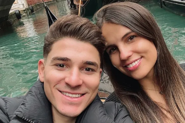 Julián Álvarez confirmó que será papá junto a Emilia Ferrero: Estamos muy contentos