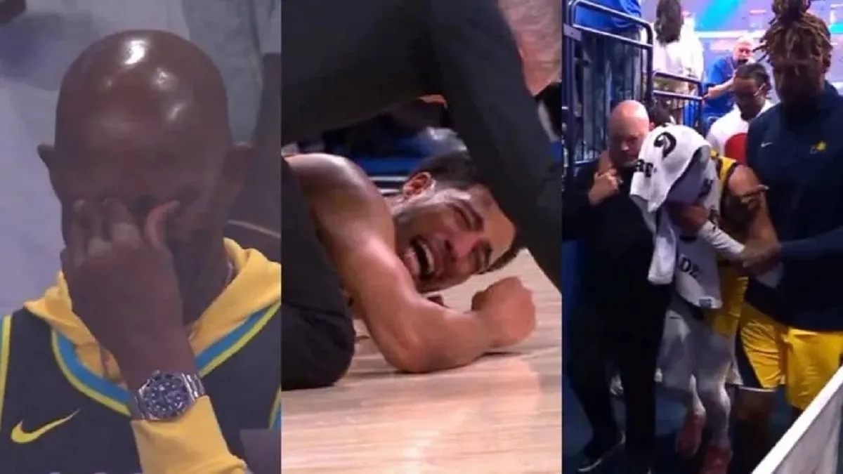 La escalofriante lesión de Tyrese Haliburton en la final de la NBA