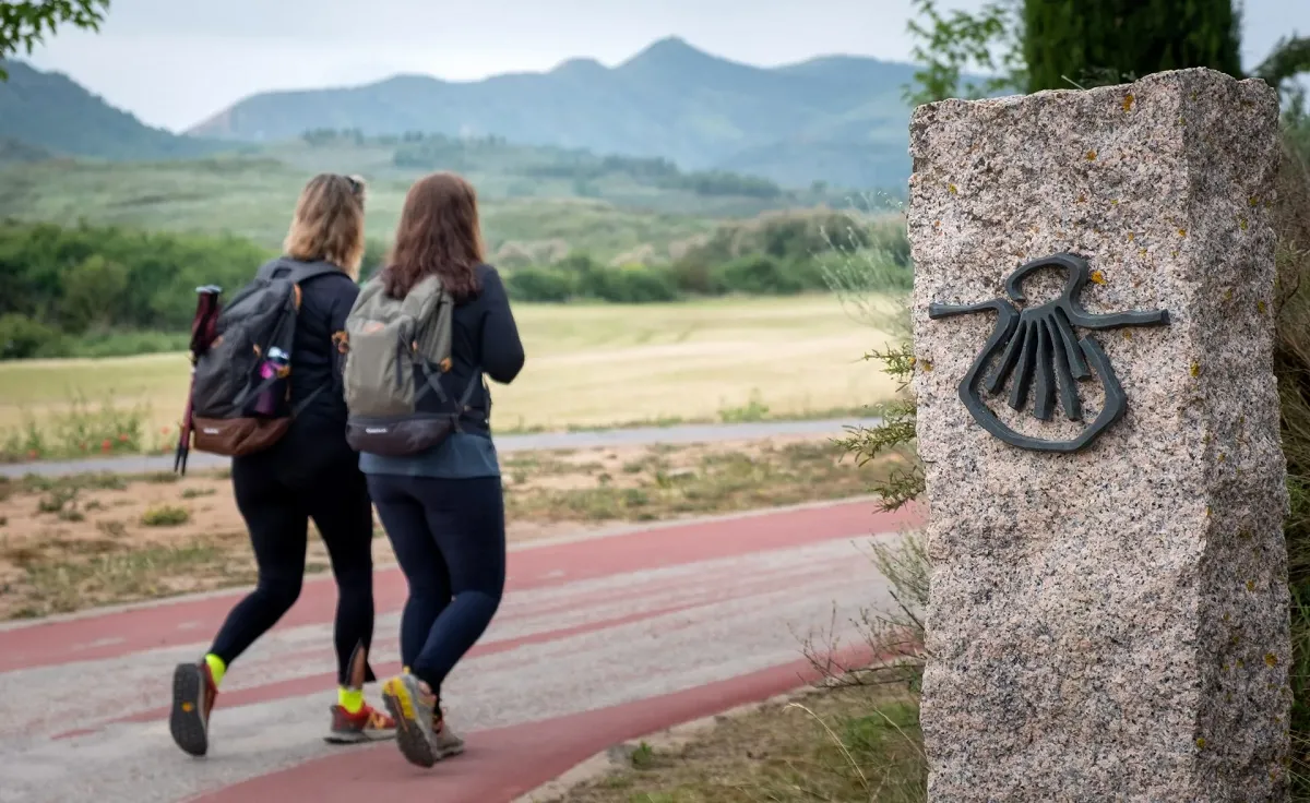 EL CAMINO DE SANTIAGO. Es también un festín para los sentidos: atraviesa los Pirineos, bordea campos de girasoles, cruza bosques gallegos envueltos en niebla y serpentea entre aldeas y ciudades históricas como Pamplona, Burgos o León.