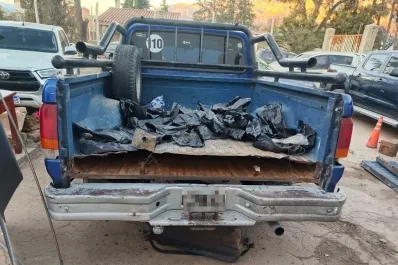 Cafayate: descubren 200 kilos de cocaína en el doble fondo de una camioneta