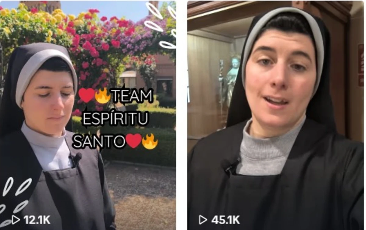 Una monja de clausura revela en TikTok cómo es un día completo en un convento de León