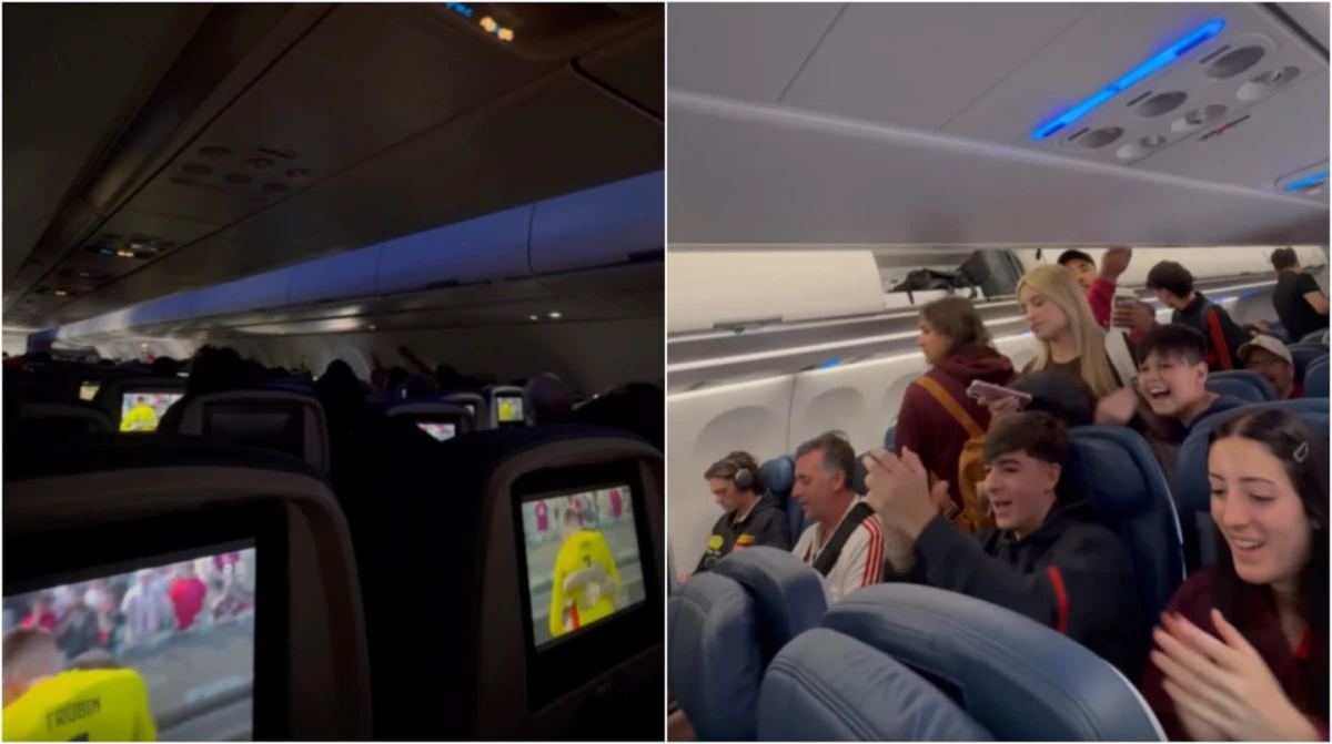 ¿El vuelo más feliz? así reaccionaron los hinchas de River cuando supieron que Boca quedó afuera