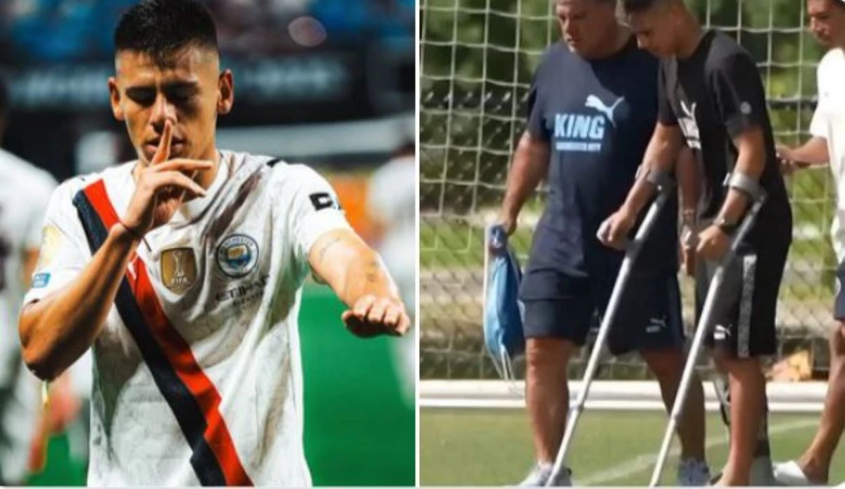 PREOCUPACIÓN. Sin parte médico oficial todavía, la recuperación por como se lo vio al jugador tomará tiempo.