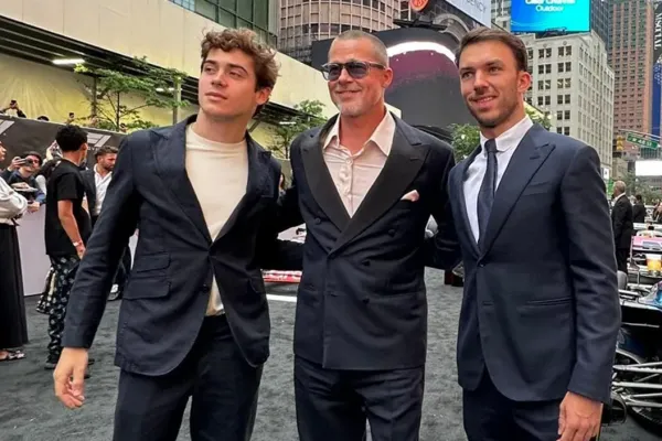 El hilarante comentario de Colapinto sobre su encuentro con Brad Pitt: “Estuvo muy flojo”