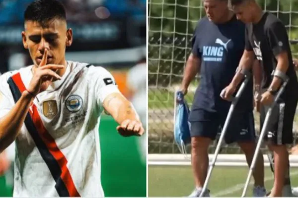 El Diablito dejó mudos a todos en el entrenamiento de Manchester City