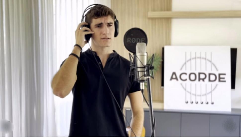 GRABACIÓN. El joven registró “My Way”.