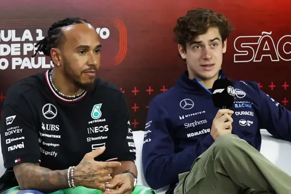 Colapinto reveló que viajó en el avión privado de Lewis Hamilton: “El mejor vuelo de mi vida”