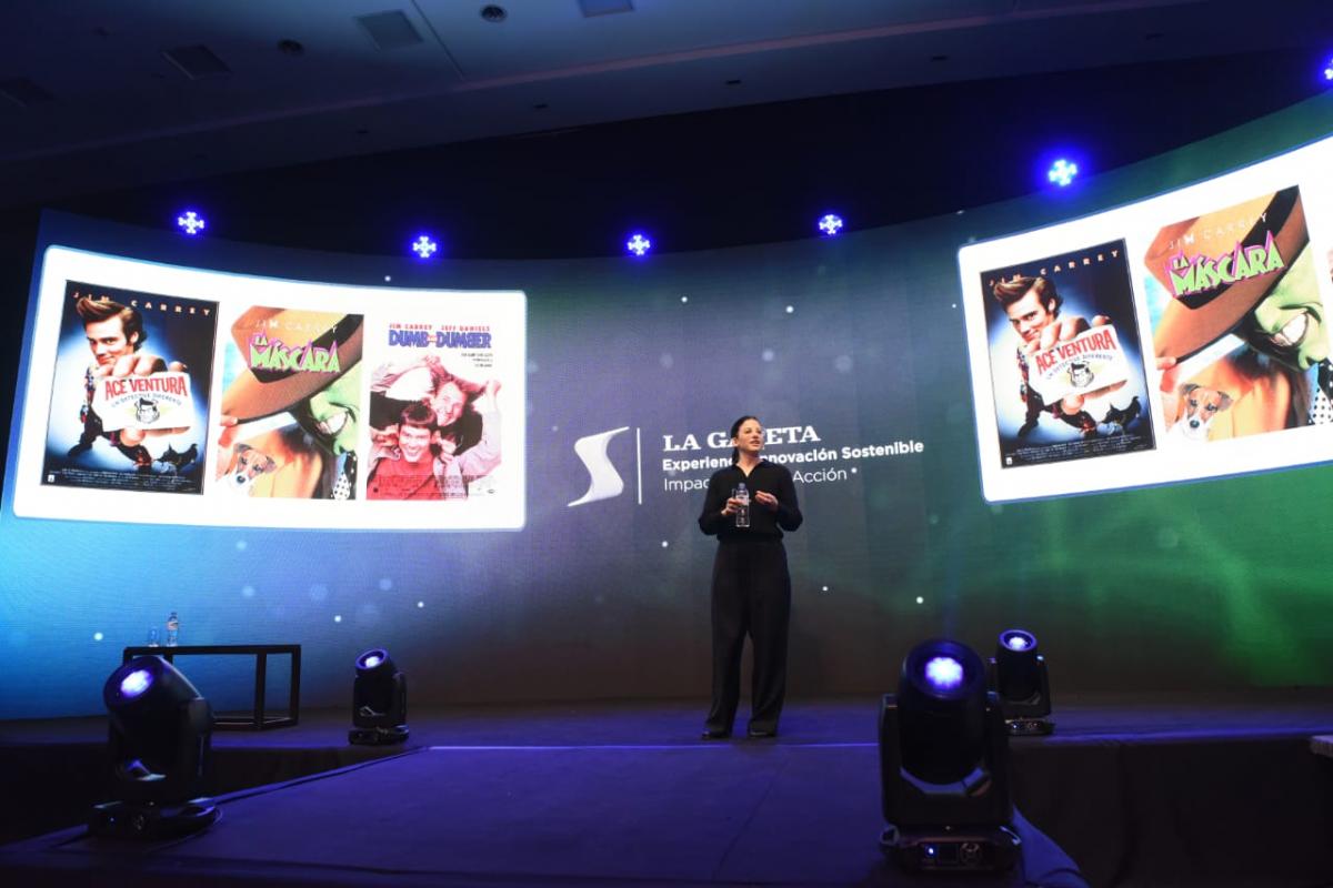 EJEMPLO. Contreras citó a la anécdota de Jim Carrey en su momento: el actor, cuando recién arrancaba y nadie lo conocía, se firmó un cheque por U$S10 millones para sí mismo. LA GACETA / FOTO DE ANALÍA JARAMILLO