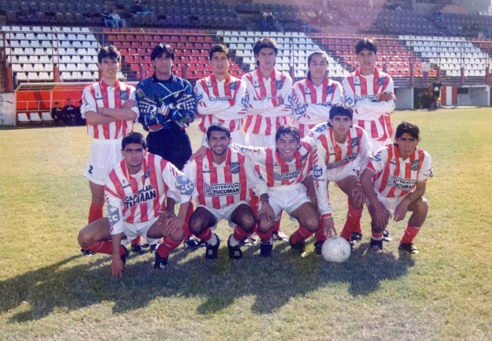 EXPERIENCIAS. Morales hizo las inferiores en San Martín de Tucumán a finales de los años 90.