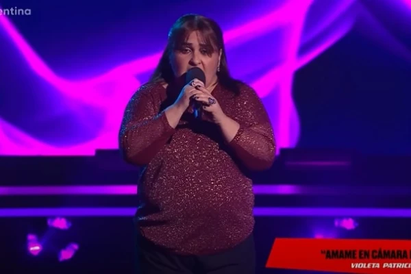 Violeta Patricia Lemo emocionó en La Voz Argentina