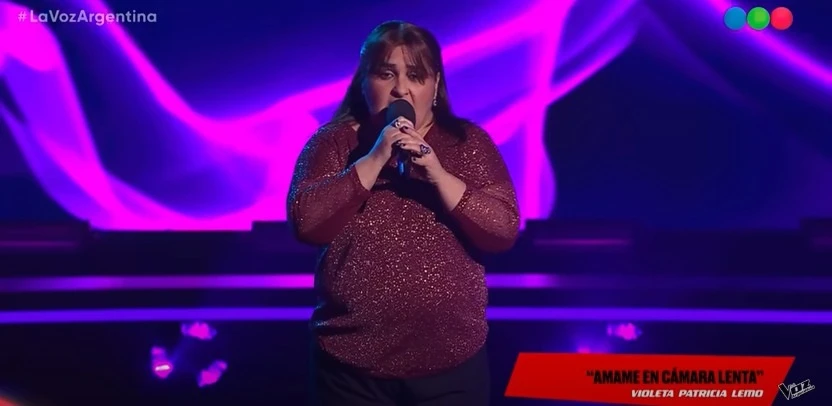 PRESENTACIÓN. La voz melódica de Patricia Verónica Lemo moviliza.