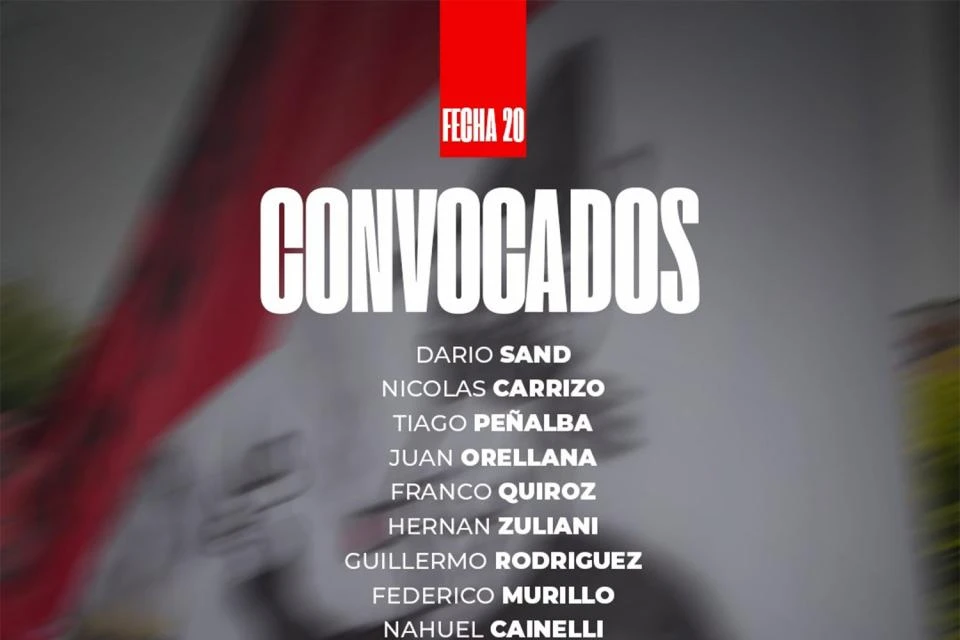 Los convocados por Ariel Martos