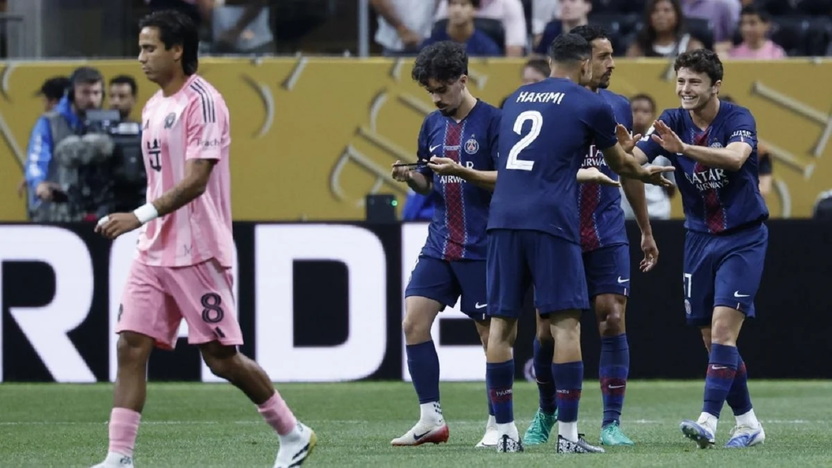 PSG goleó a Inter Miami y eliminó a Messi del Mundial de Clubes 2025