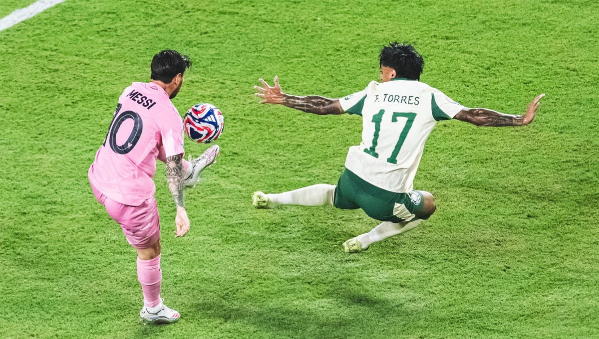 POR EL BATACAZO. Lionel Messi tendrá la difícil misión conducir a Inter Miami ante PSG, campeón de la Champions League.