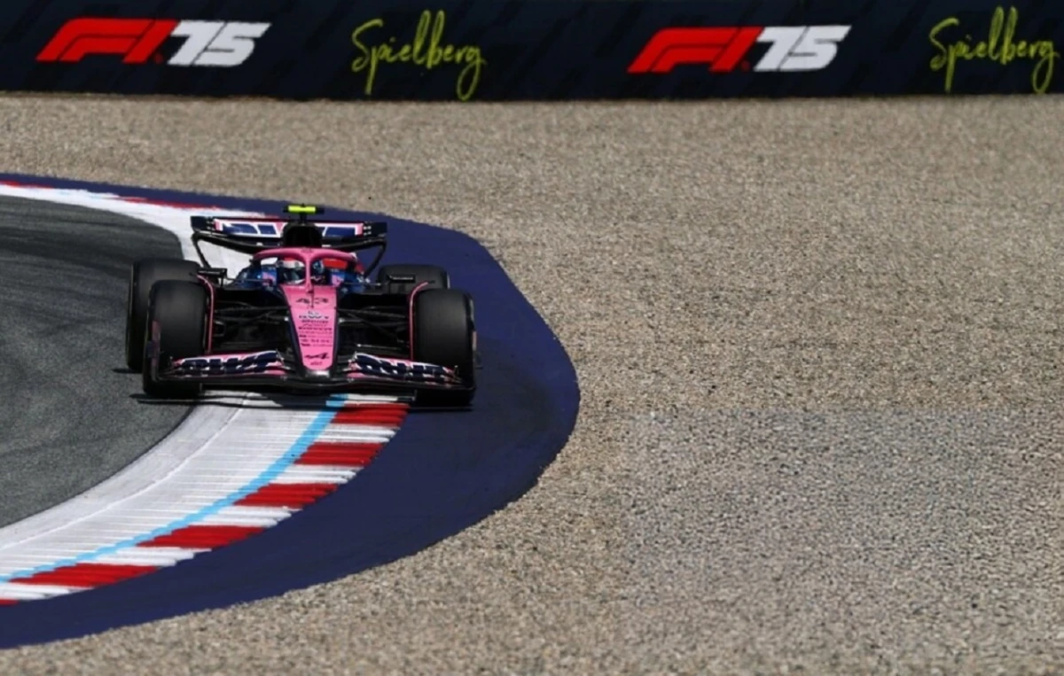 Una jornada difícil para Colapinto en el GP de Austria: sufrió el choque de Tsunoda y terminó con una sanción