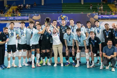 Con el tucumano Urchevich, Argentina logró el subcampeonato en la Copa América de vóley