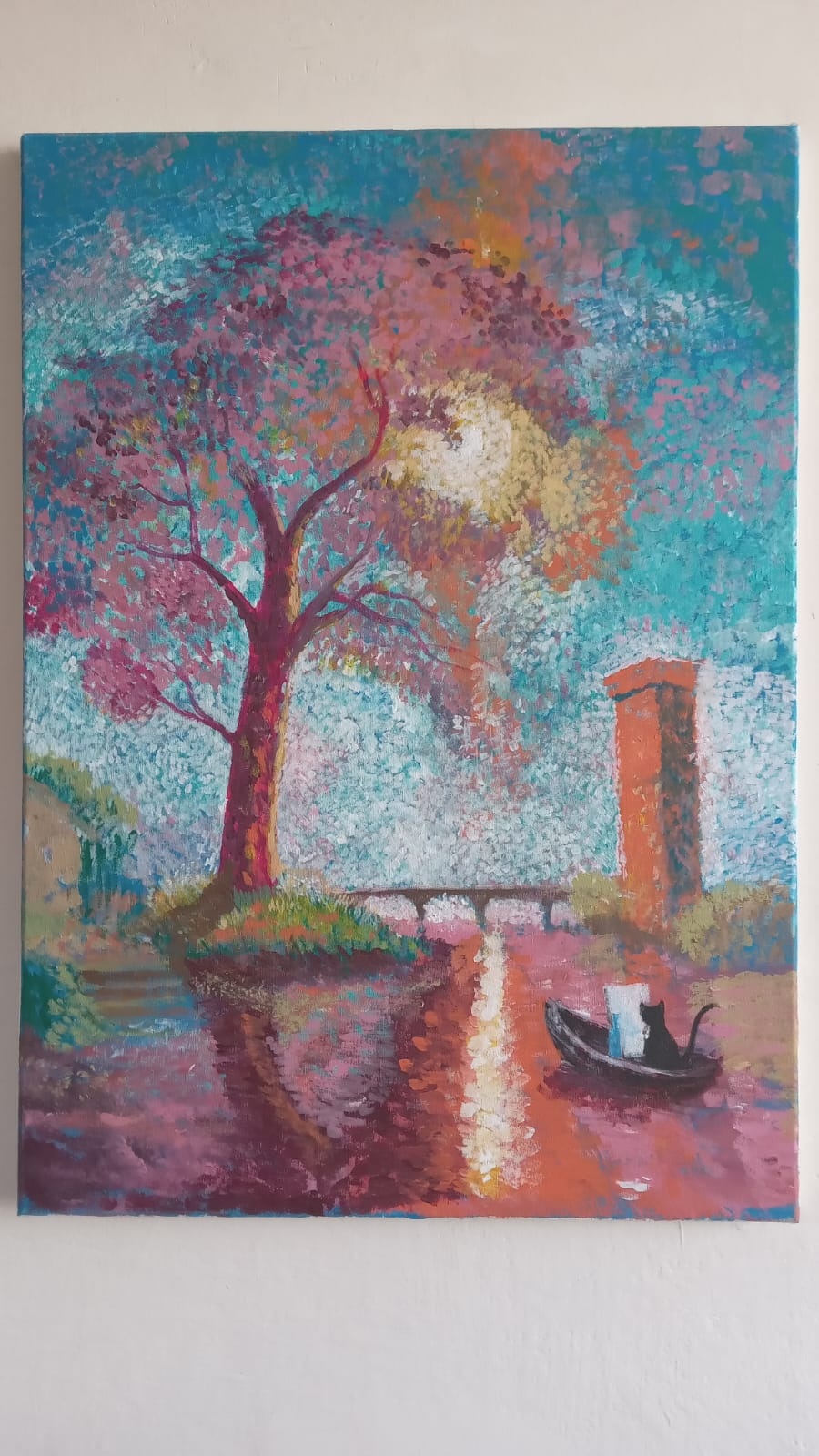 Una librería céntrica se convierte en galería de arte