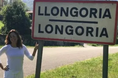 Eva Longoria se reencuentra con sus raíces en un pequeño rincón de Asturias: “Estoy visitando mi ciudad”