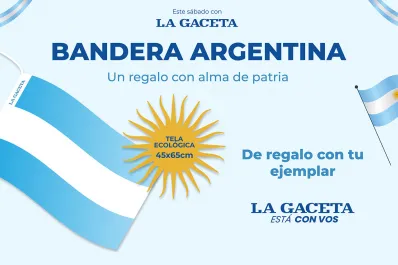 LA GACETA entrega una bandera argentina ecológica de regalo este sábado
