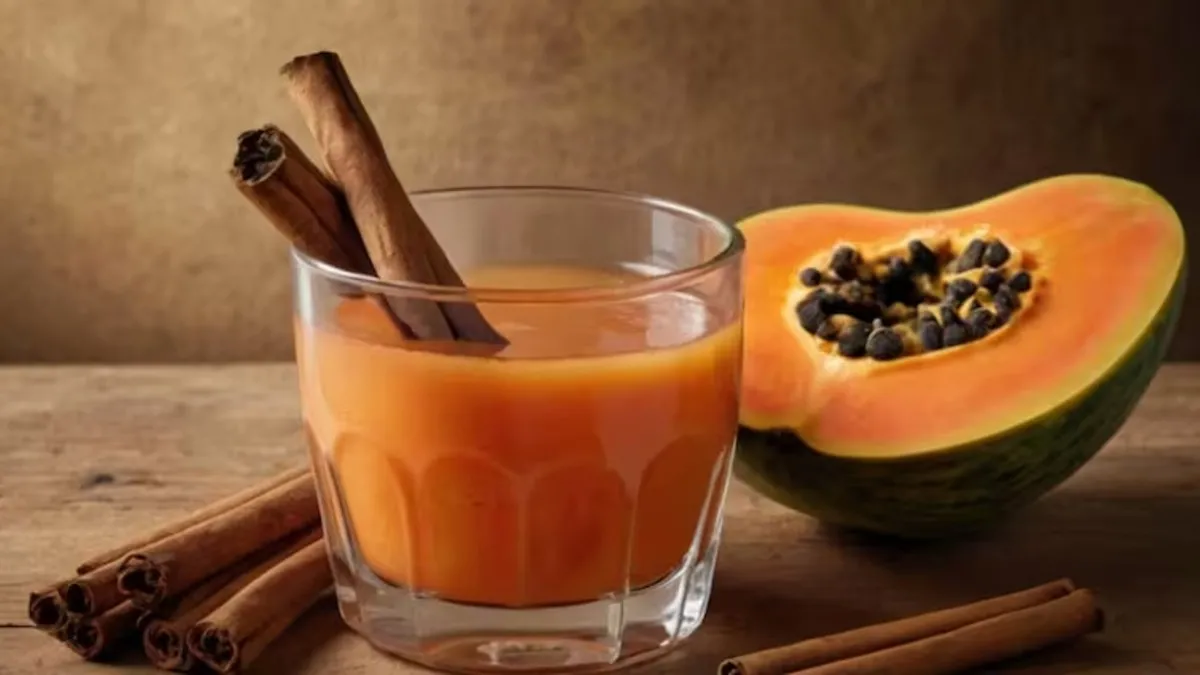 El agua de papaya con canela: una bebida nutritiva que gana popularidad por sus beneficios digestivos