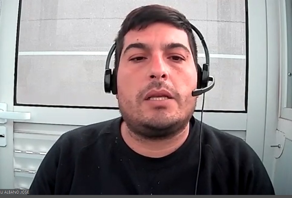 DETENIDO IV. El ex concejal Albano Loru.