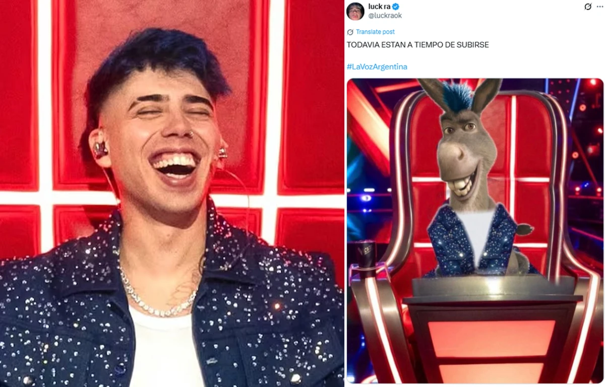 Luck Ra se asumió como el menos favorito en La Voz y las risas estallaron