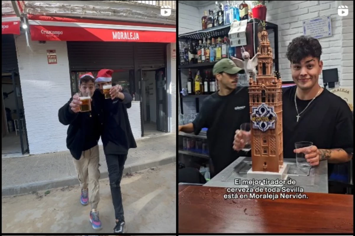 Cómo es el bar que sirve la mejor cerveza de Sevilla