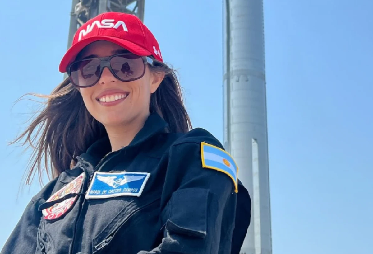 María Noel de Castro Campos, la ingeniera de 26 años que está a punto de ser la primera astronauta argentina