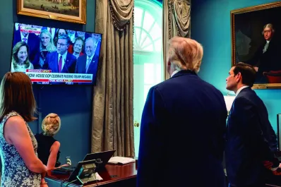 Trump consigue la aprobación de su proyecto presupuestario