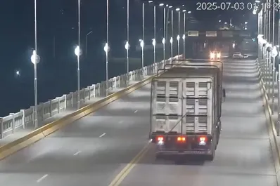 Video: así se vivió el temblor en Tucumán desde el puente Lucas Córdoba