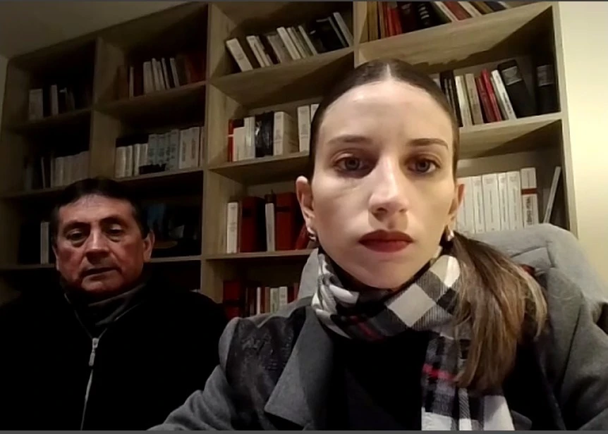 LUIS CAMPOS. El ex intendente estuvo por primera vez en audiencia; junto a su abogada, Florencia Abdala.