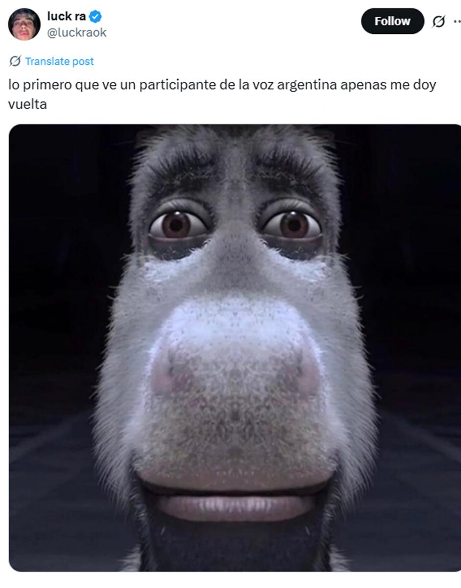 Luck Ra se asumió como el menos favorito en La Voz y las risas estallaron