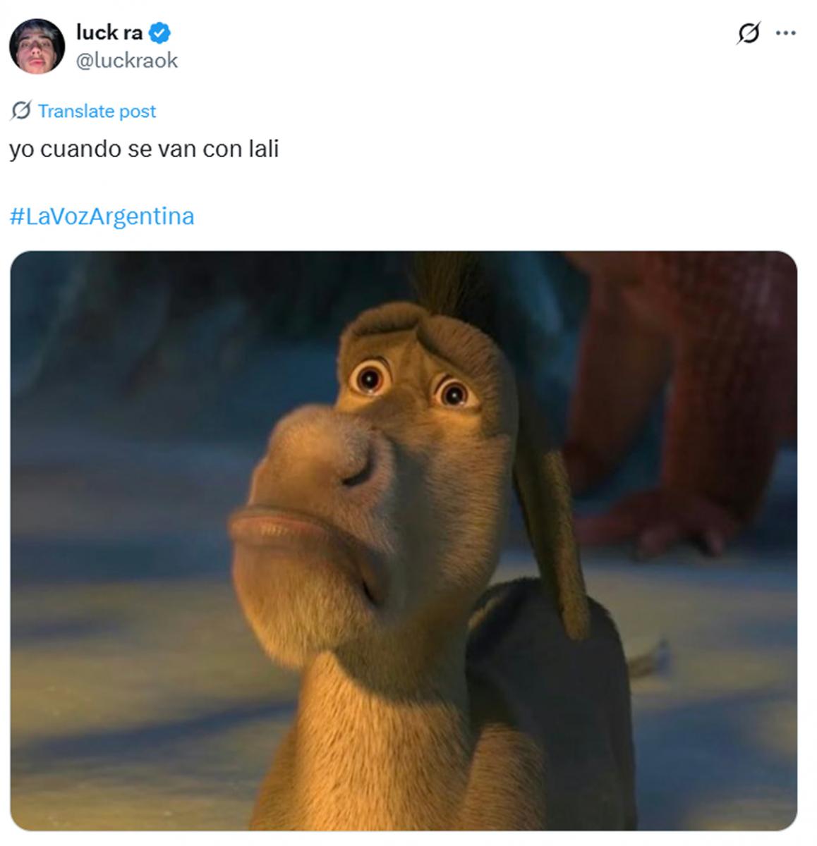 Luck Ra se asumió como el menos favorito en La Voz y las risas estallaron