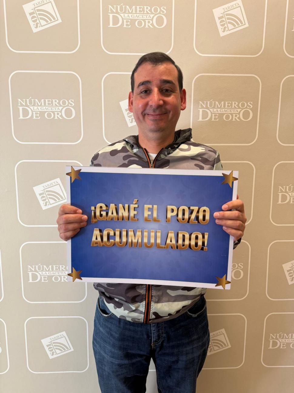 AFORTUNADO. Fernando Beltrán tiene 42 años y es policía.