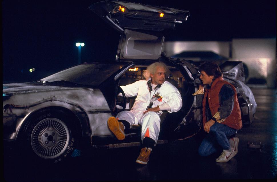 EL AUTO. El DeLorean se convirtió en un ícono del cine.