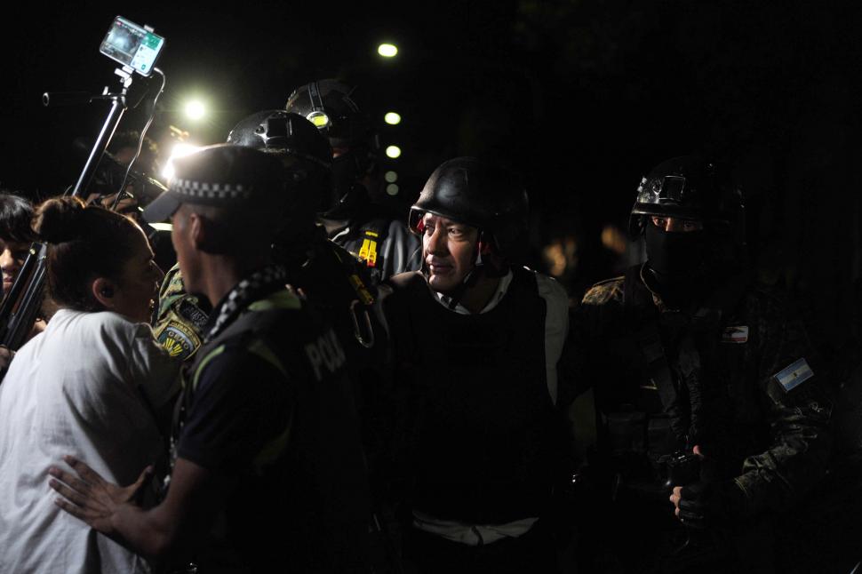 ARRESTO. Morales fue trasladado al penal de Benjamín Paz en febrero.