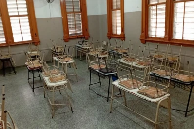 Educación y frío: renovar el establecimiento, el objetivo de las autoridades del colegio Nacional
